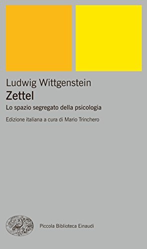 Zettel: Lo spazio segregato della psicologia