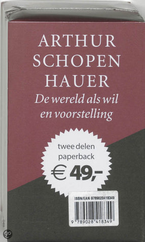 De wereld als wil en voorstelling set