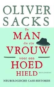 De man die zijn vrouw voor een hoed hield
