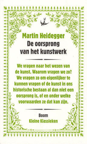 De oorsprong van het kunstwerk