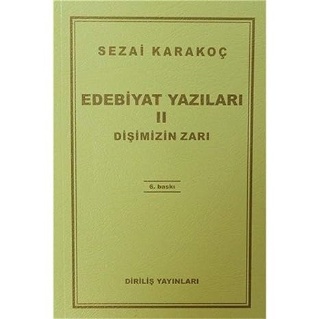Edebiyat Yazıları 2 - Dişimizin Zarı