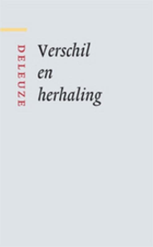 Verschil en herhaling
