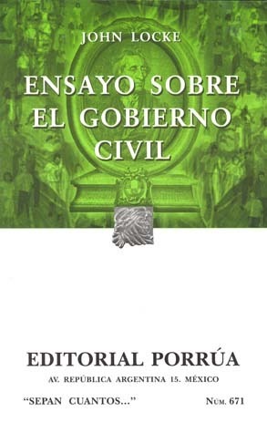 Ensayo Sobre el Gobierno Civil
