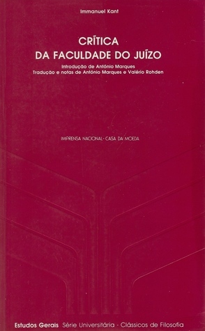 Crítica da Faculdade do Juízo
