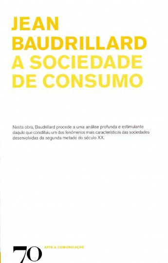 A Sociedade de Consumo