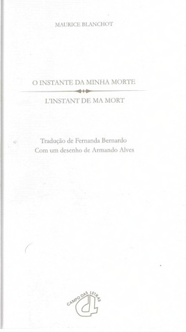 O Instante da Minha Morte