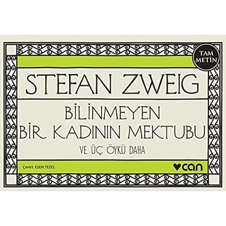 Bilinmeyen Bir Kadının Mektubu ve Üç Öykü Daha-Mini Kitap