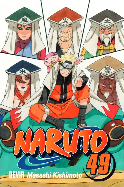 Naruto, Vol. 49: O Início da Reunião dos Cinco Kage…!