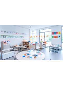 Info rail school classroom