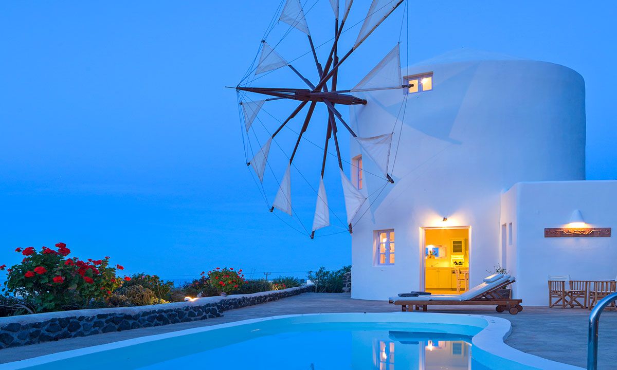 Santorini Villa Anatolius II jumbotron image