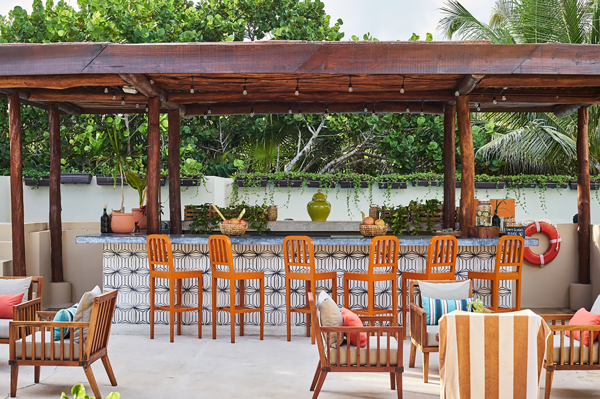 The vibrant restaurant serves authentic Mexican cuisine at its very best, using top local ingredients and making the best of the local culinary traditions, while the Chef’s Table events are a definite “must”, so make sure to book early enough to get yourself a spot. Here you will also find the famous pop-up bar by New York’s Mulberry Project, which has been nominated this year for Best International Hotel Bar in the legendary Tales of Cocktails Awards. - Secondary Image