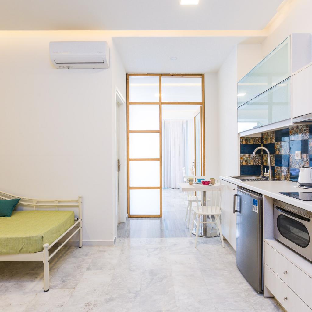 Superior Apartment G5-G6 с боковым видом на море