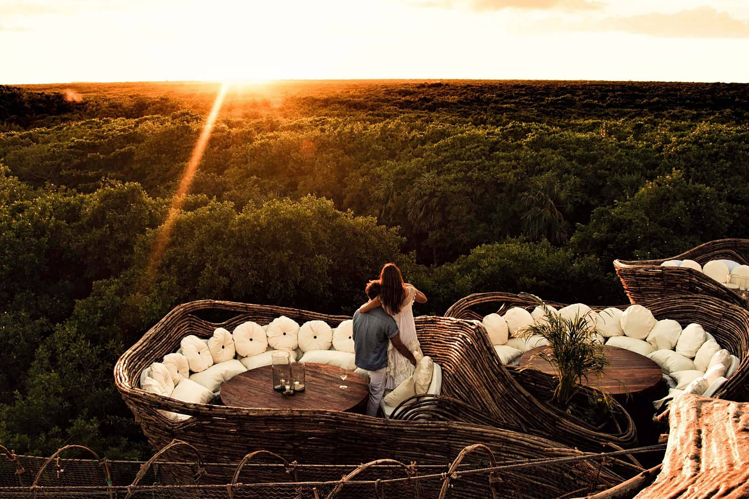Azulik Tulum is an oceanfront jungle resort which takes sustainability and reconnecting with nature to a whole new level, as its stunning collection of natural wooden villas features no air-conditioning, television, or electrical light, in order to minimise environmental impact and help guests return to the embrace of mother nature in the most luxurious of ways - Secondary Image