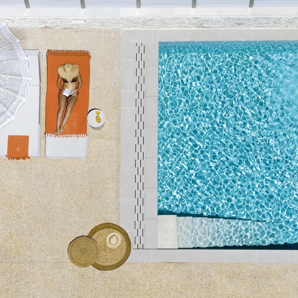 Saltwater Pool with Waterfall