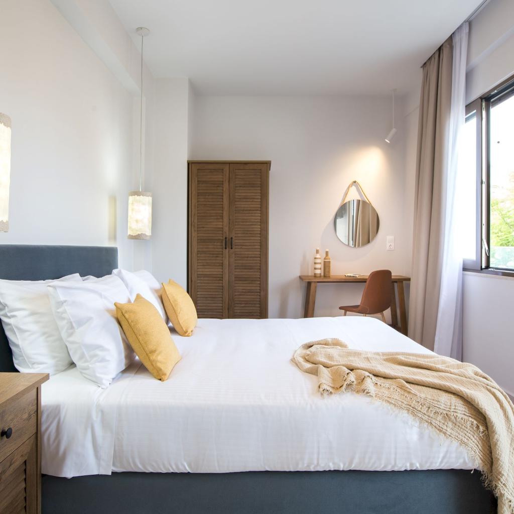 Family suite with garden view