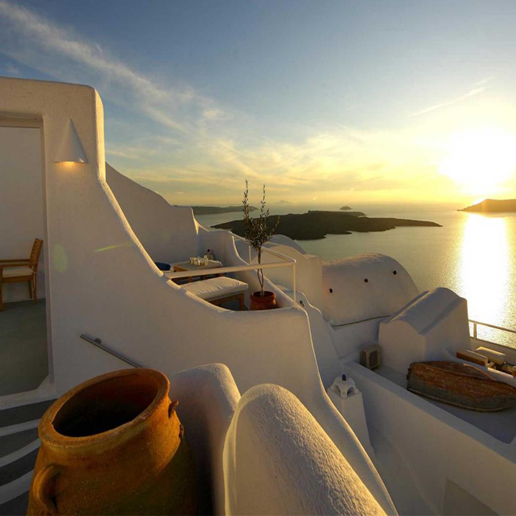 Santorini Villa Ouranos Ostria