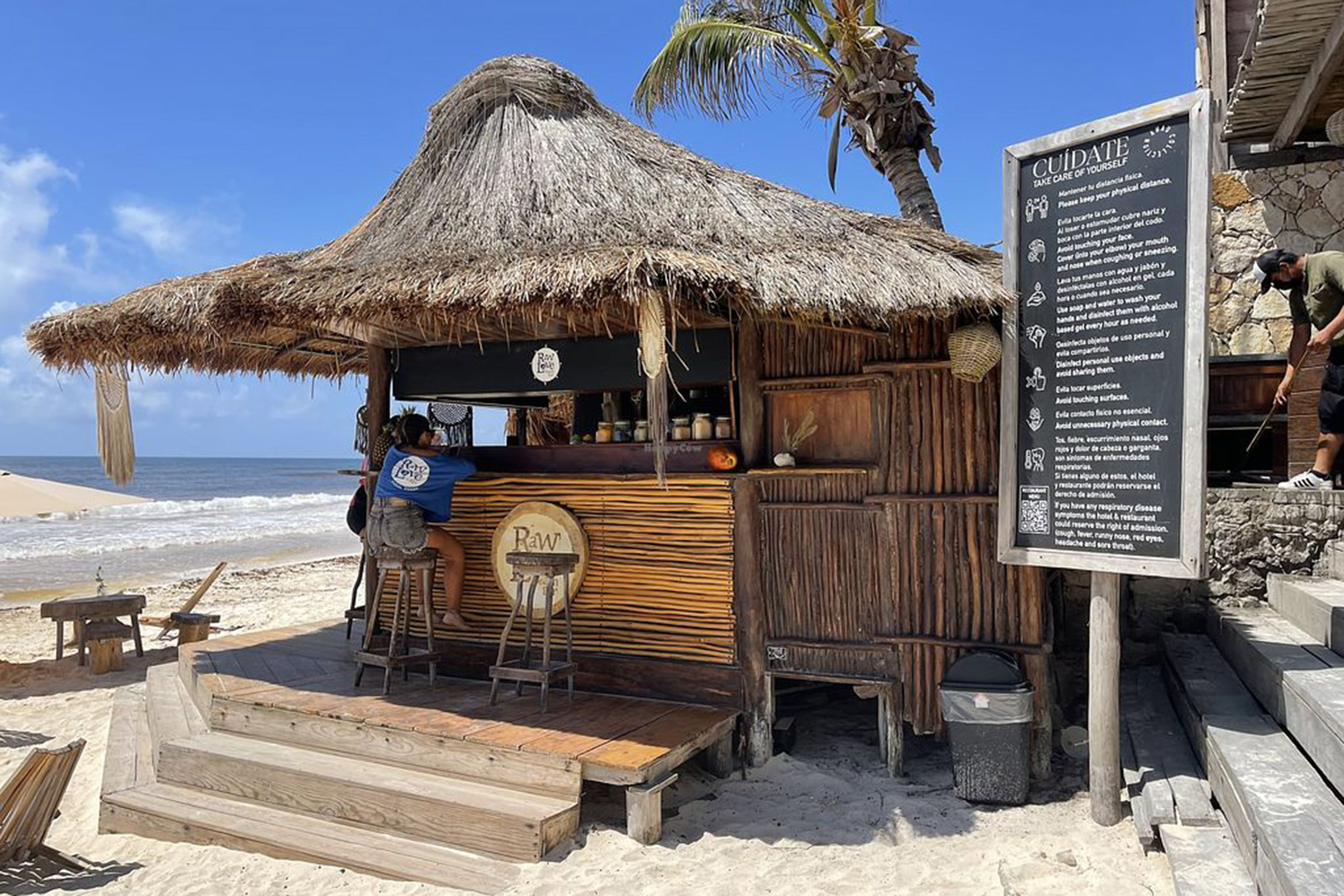 Coconuts, papayas and pineapples, superfoods, smoothies, acai bowls and salads, fresh pressed juices and cool greens create the ultimate and most lively place for healthy-eaters and vegans alike. - Secondary Image