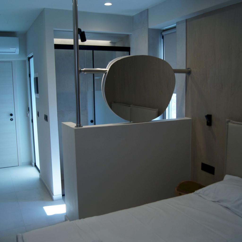 Studio in upper floor
