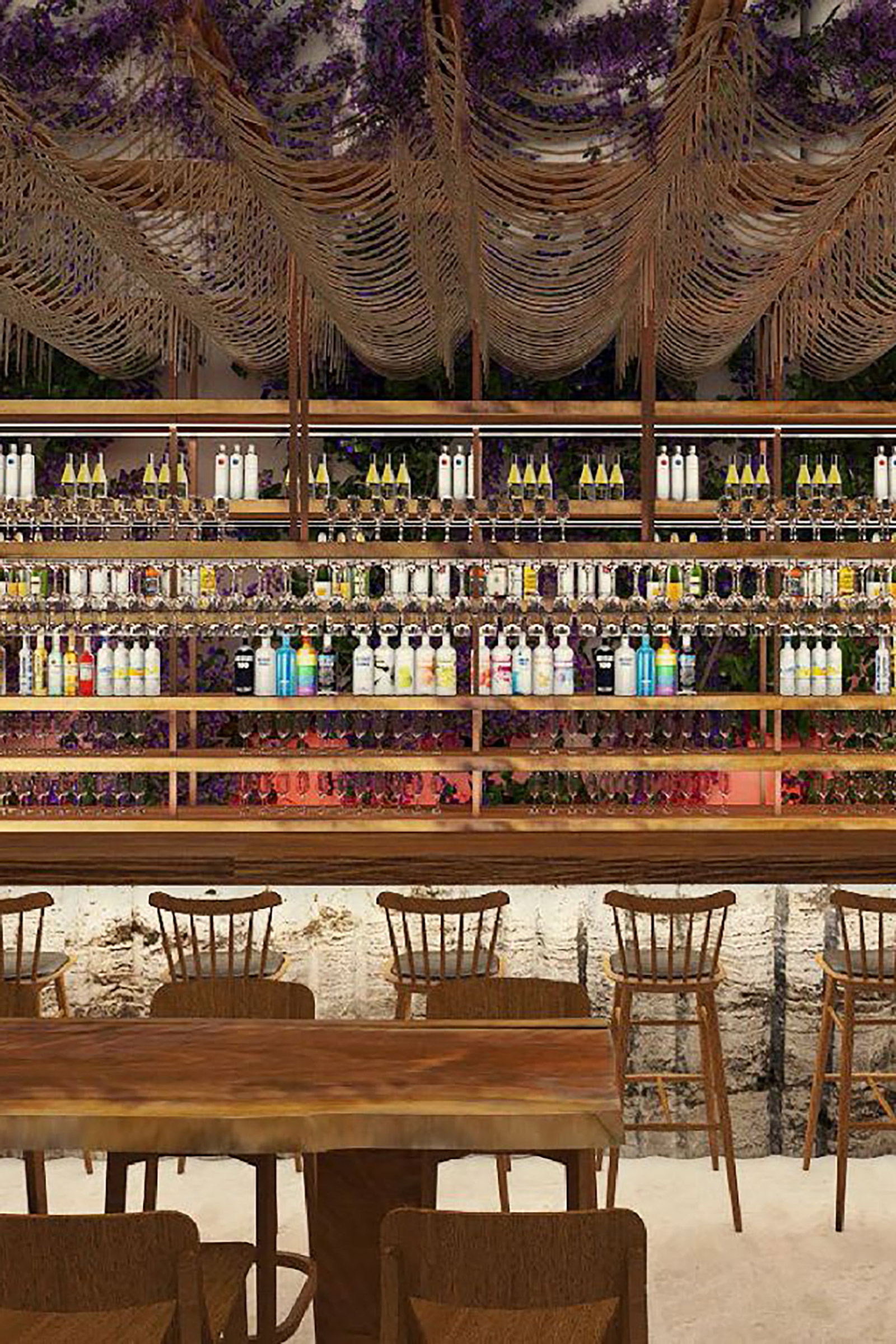 Multi-awarded chef Thanos Stasinos and leading sommelier Nikolas Giannopoulos were chosen to bring to life an exciting concept of cool Peruvian-Japanese dining under the stars, combined with the finest wine labels and some of the world’s rarest spirits. - Image