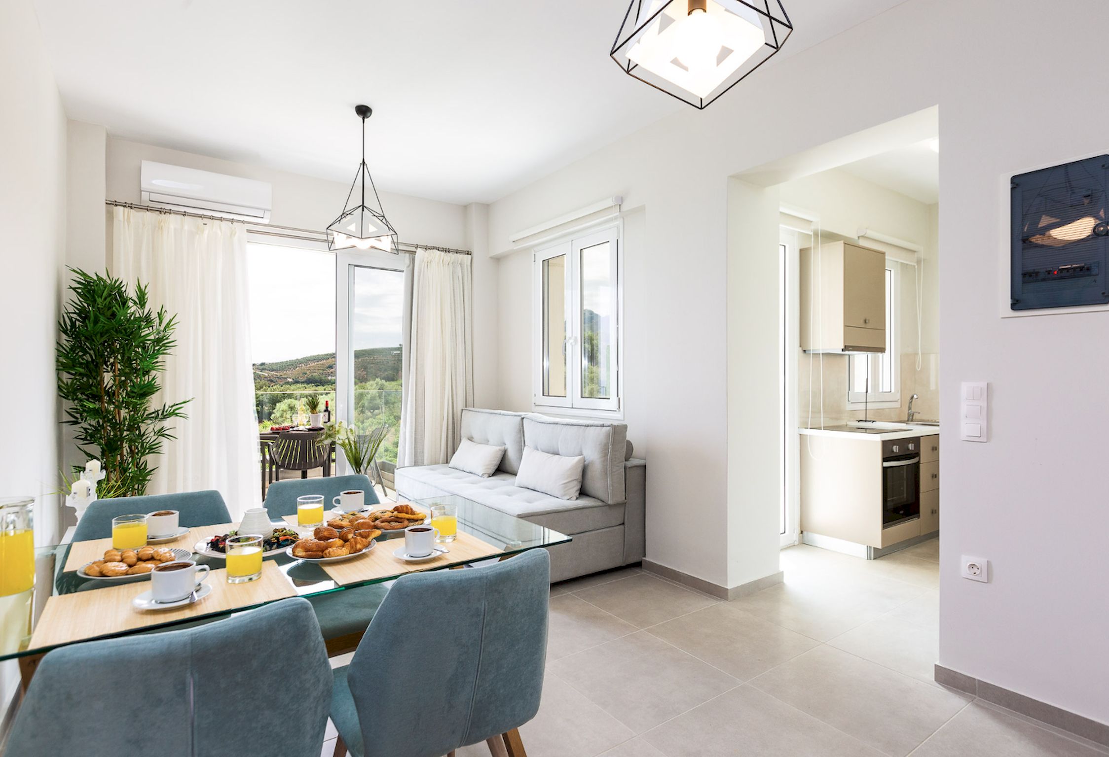 One Bedroom Apartment with Side Sea View