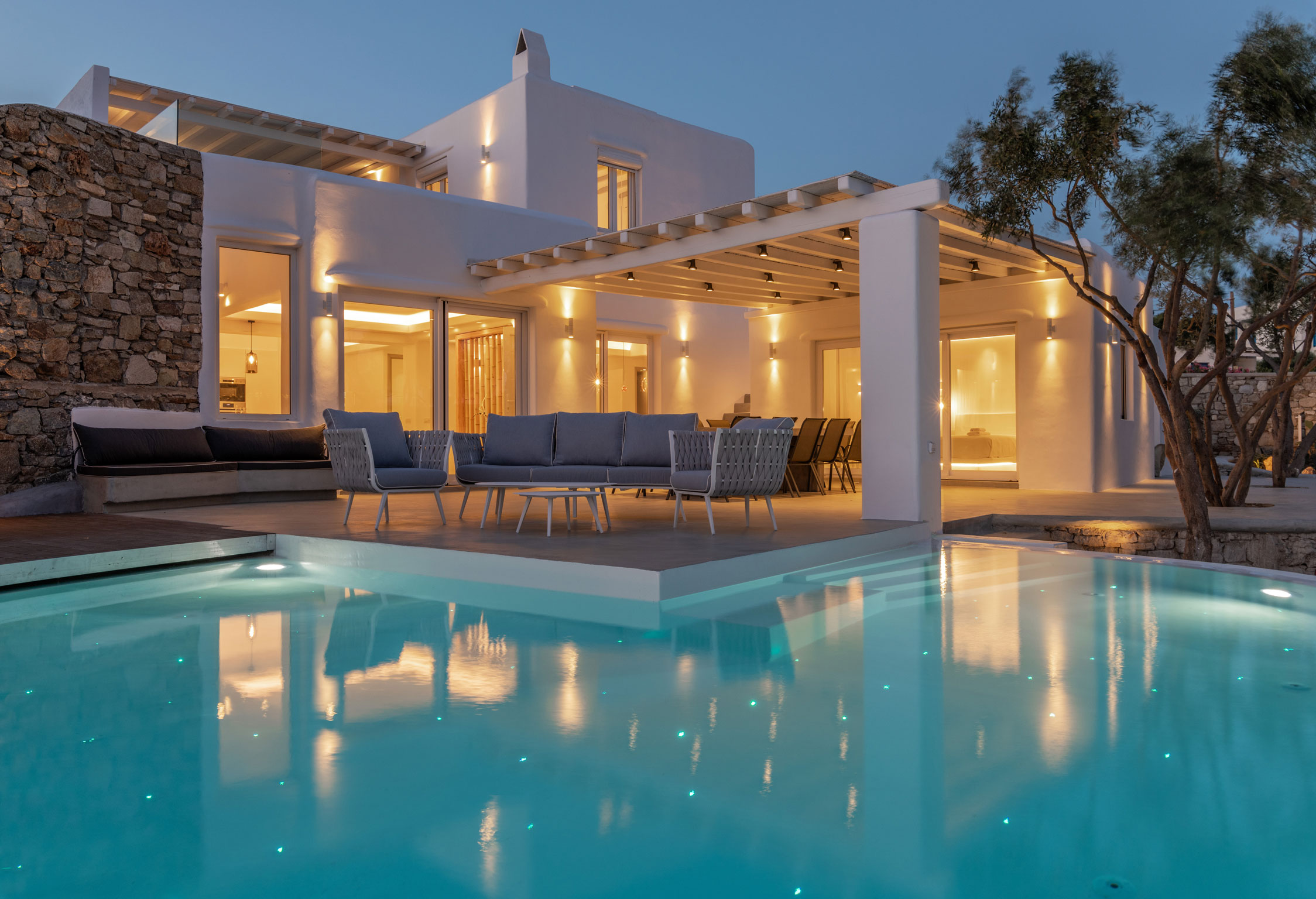 Mykonos Villa Victor jumbotron image