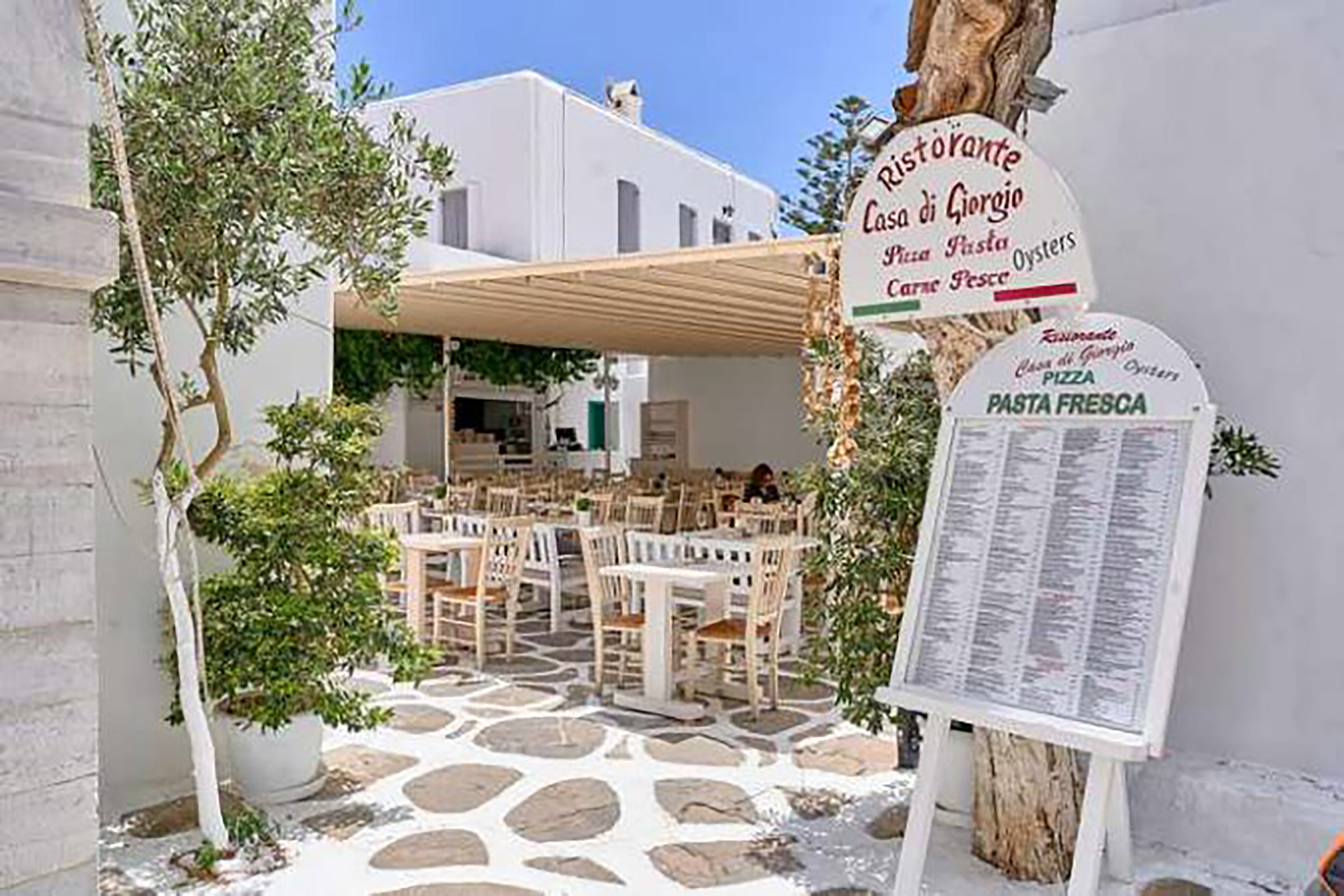 A traditional village house, just behind the picturesque Catholic Cathedral in the very heart of Mykonos Town, was transformed into a charming Italian restaurant back in the ‘70s and has been holding visitors’ attention ever since. - Secondary Image