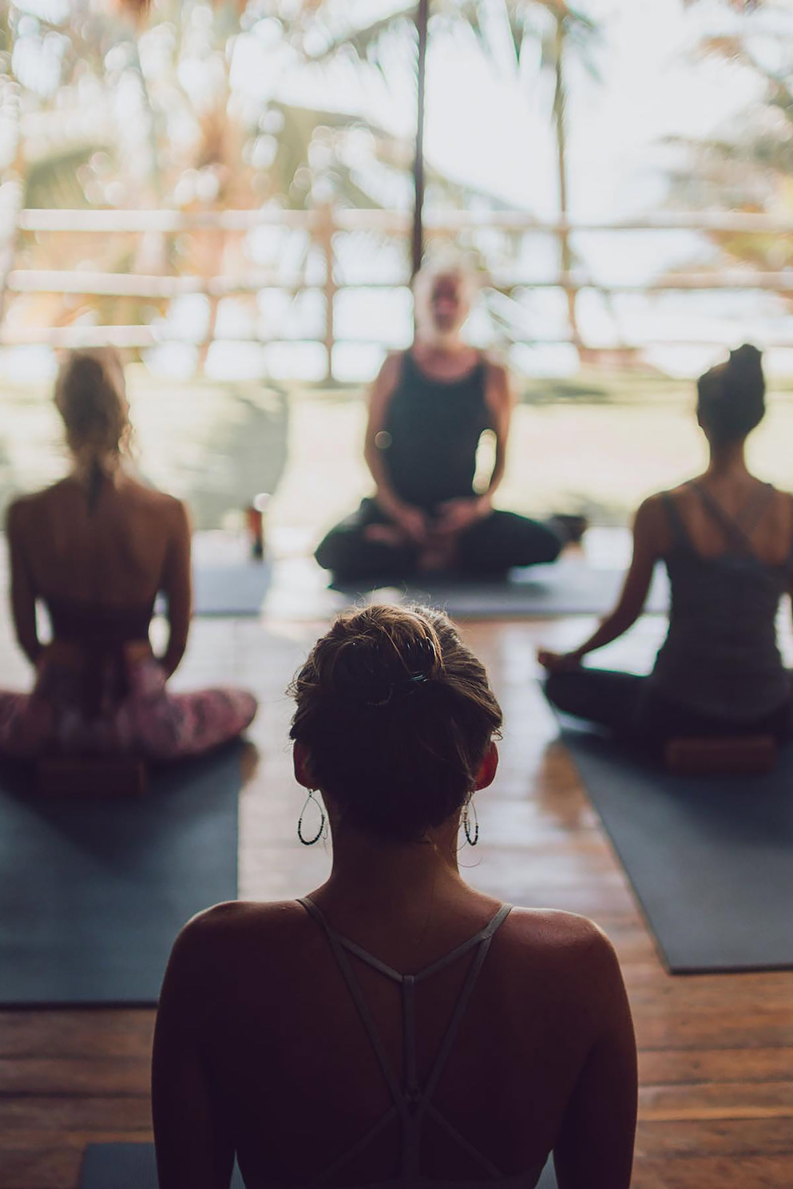 Daily yoga workshops and sunrise meditation courses go together with lively evenings full of cool music, amazing food and delicious cocktails. Spacious cabanas with handmade furnishings created out of local wood and decorated to reflect the land’s vibes and traditions make you feel welcome from the moment you set foot on their solid wooden floors. - Image