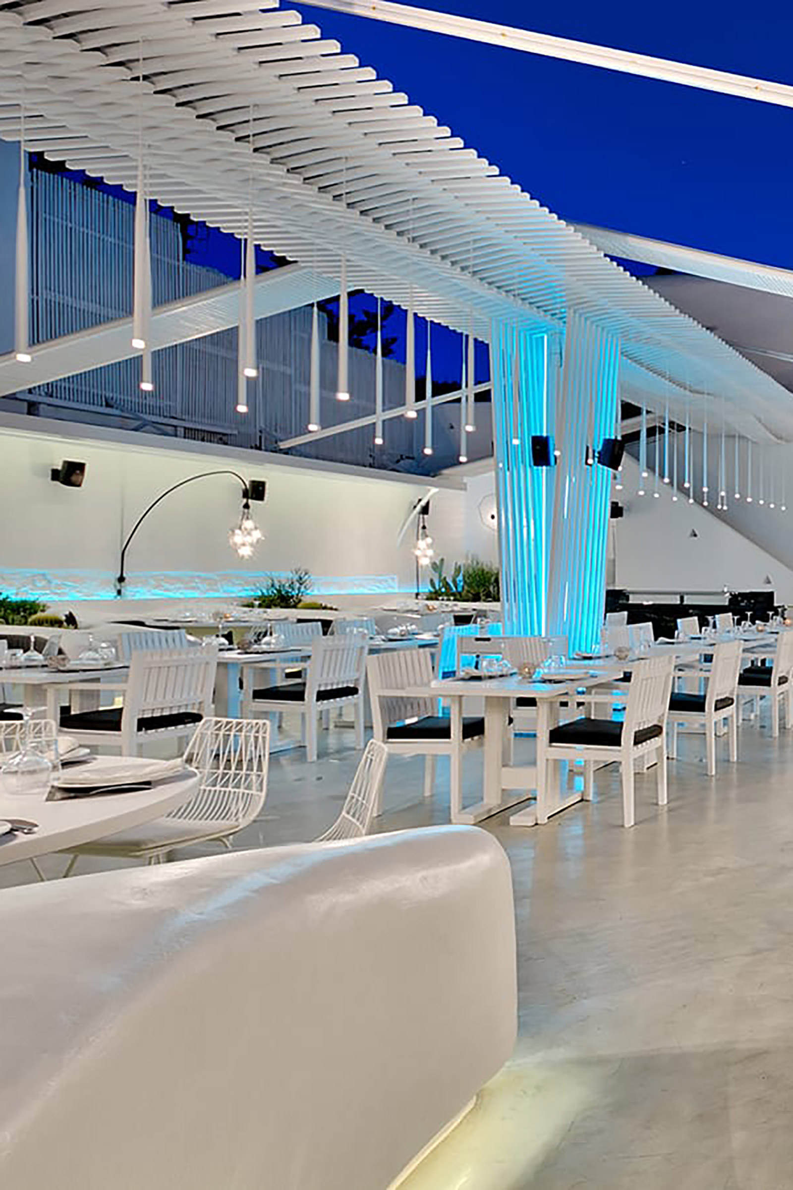 Just a breath away from picturesque Little Venice and nestled in a beautiful, spacious garden, the restaurant is designed to resemble a contemporary and futuristic version of a corsair’s ship - Image