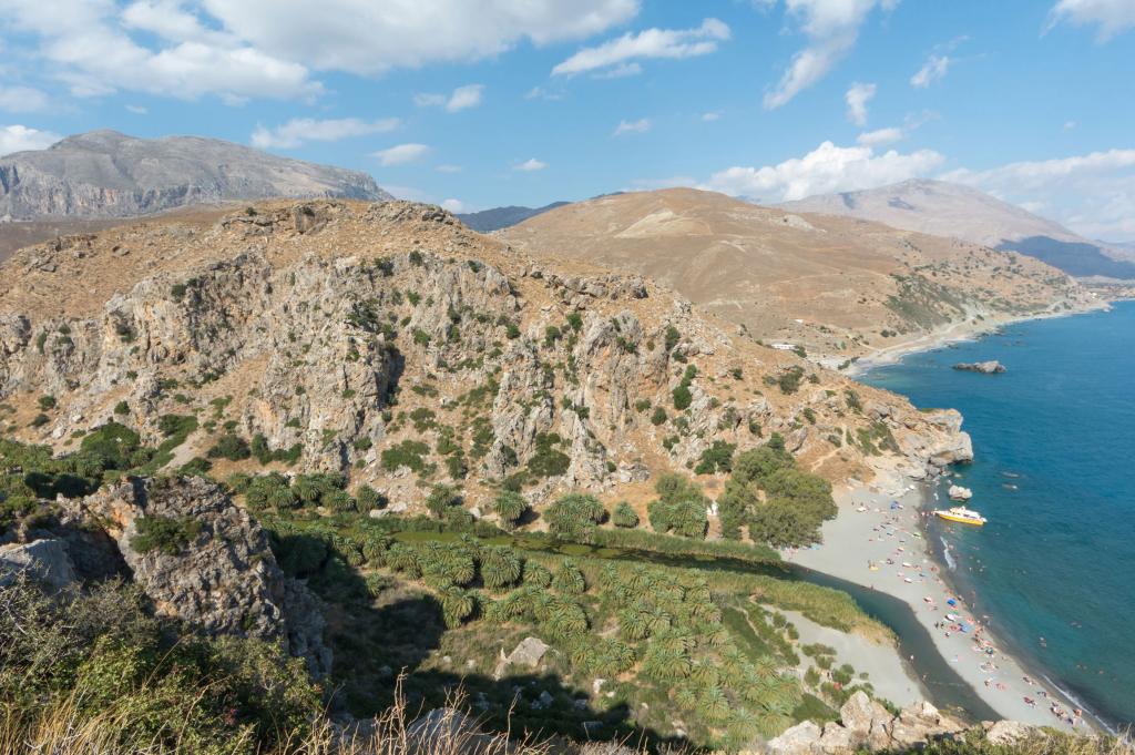 Preveli beach