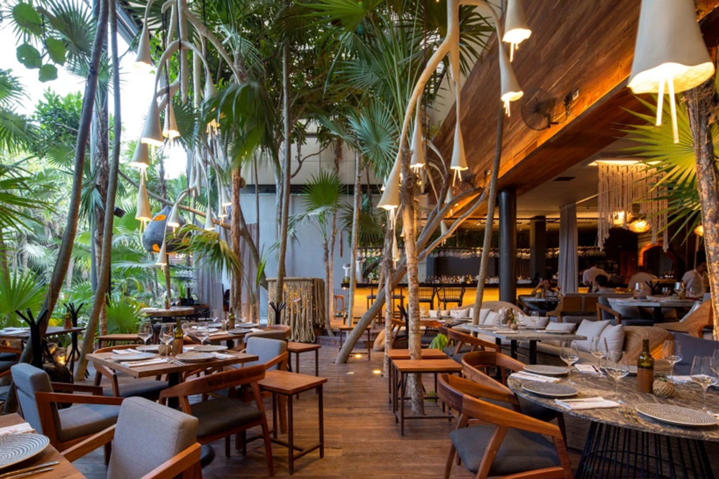 Enjoyed cooked or raw, the finest meat cuts in the world are to be sampled in this tropical, jungle-vibed restaurant, in the very centre of Tulum’s hotel zone, along with top-notch fish and seafood, coming directly from the area’s oceanwaters. - Secondary Image