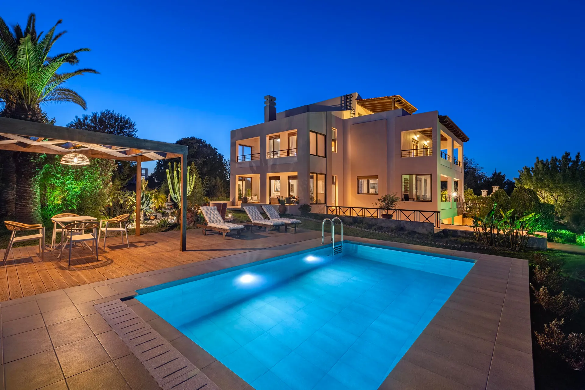 Rhodes Villa Leaf jumbotron image