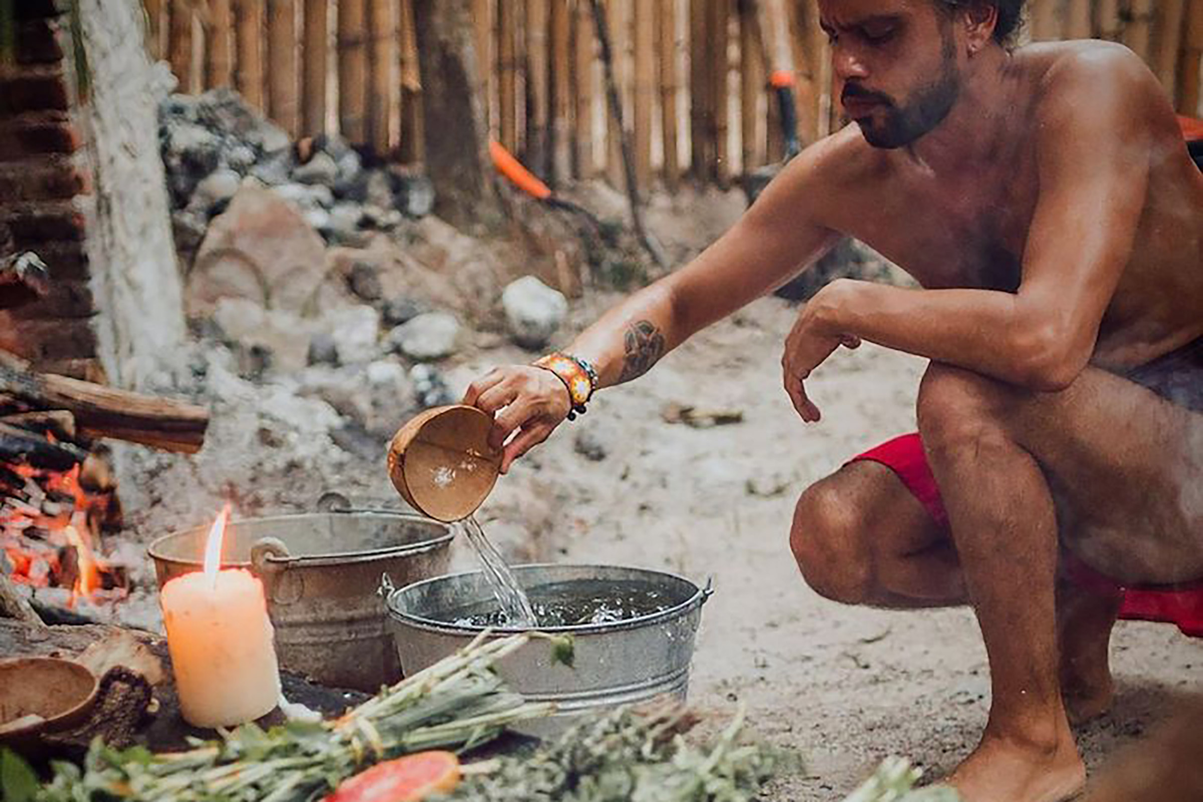 Daily yoga workshops and sunrise meditation courses go together with lively evenings full of cool music, amazing food and delicious cocktails. Spacious cabanas with handmade furnishings created out of local wood and decorated to reflect the land’s vibes and traditions make you feel welcome from the moment you set foot on their solid wooden floors. - Secondary Image