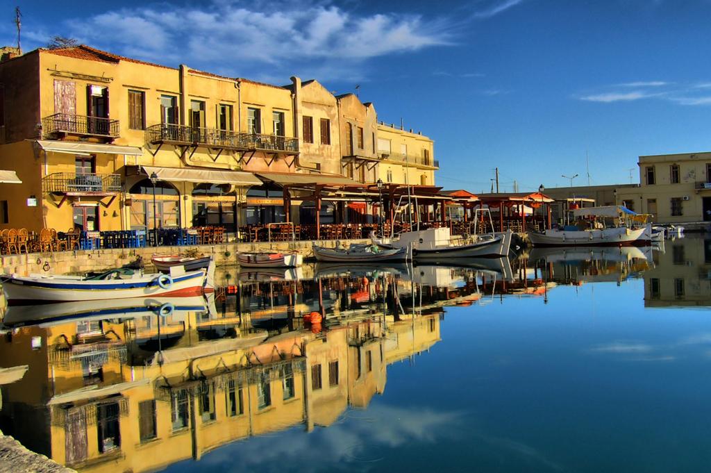 Venetian Harbor of Rethymnon