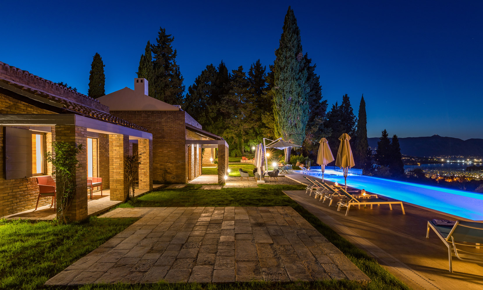 Corfu Villa Blue Water II jumbotron image