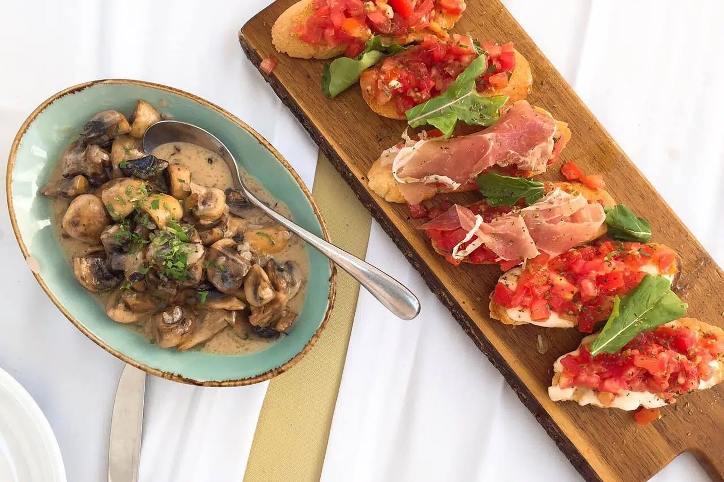 The chef makes good use of the freshest local produce, along with the authentic Italian ingredients, to create tasteful dishes of high culinary standards. - Secondary Image