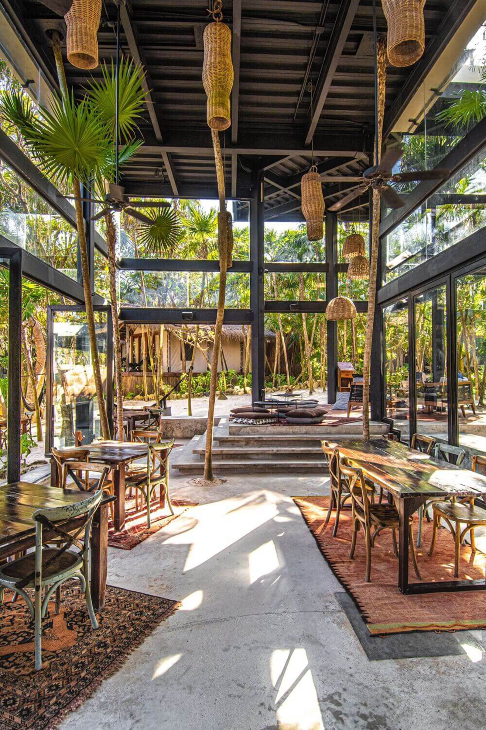 Located on the ground floor of the Habitas three-storey clubhouse, and with direct access to the beach on the one side and the jungle on the other, Moro has made quite an impression on world-travellers and foodies alike. - Image