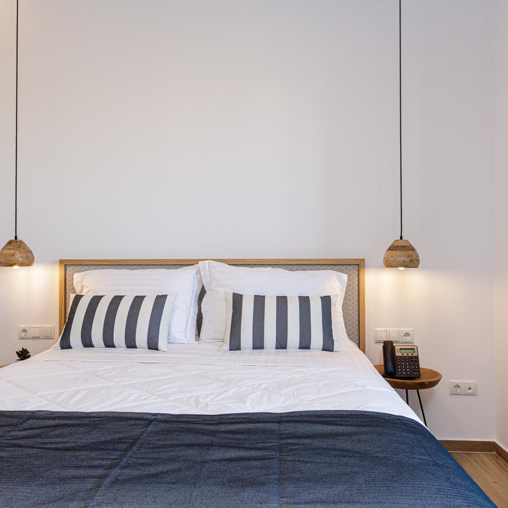 Suite 1 Bedroom with Partial Sea View