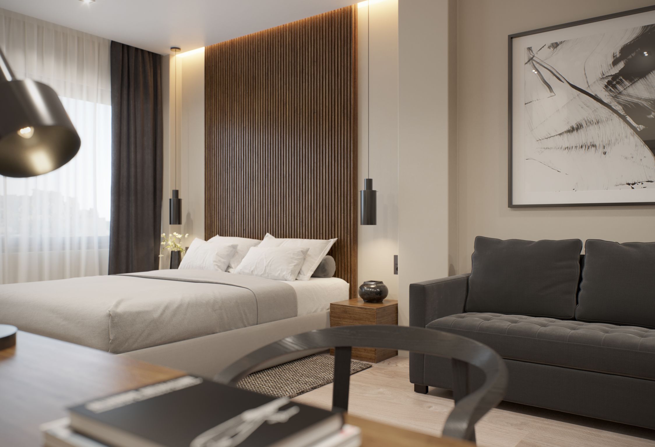 Double Room, City View