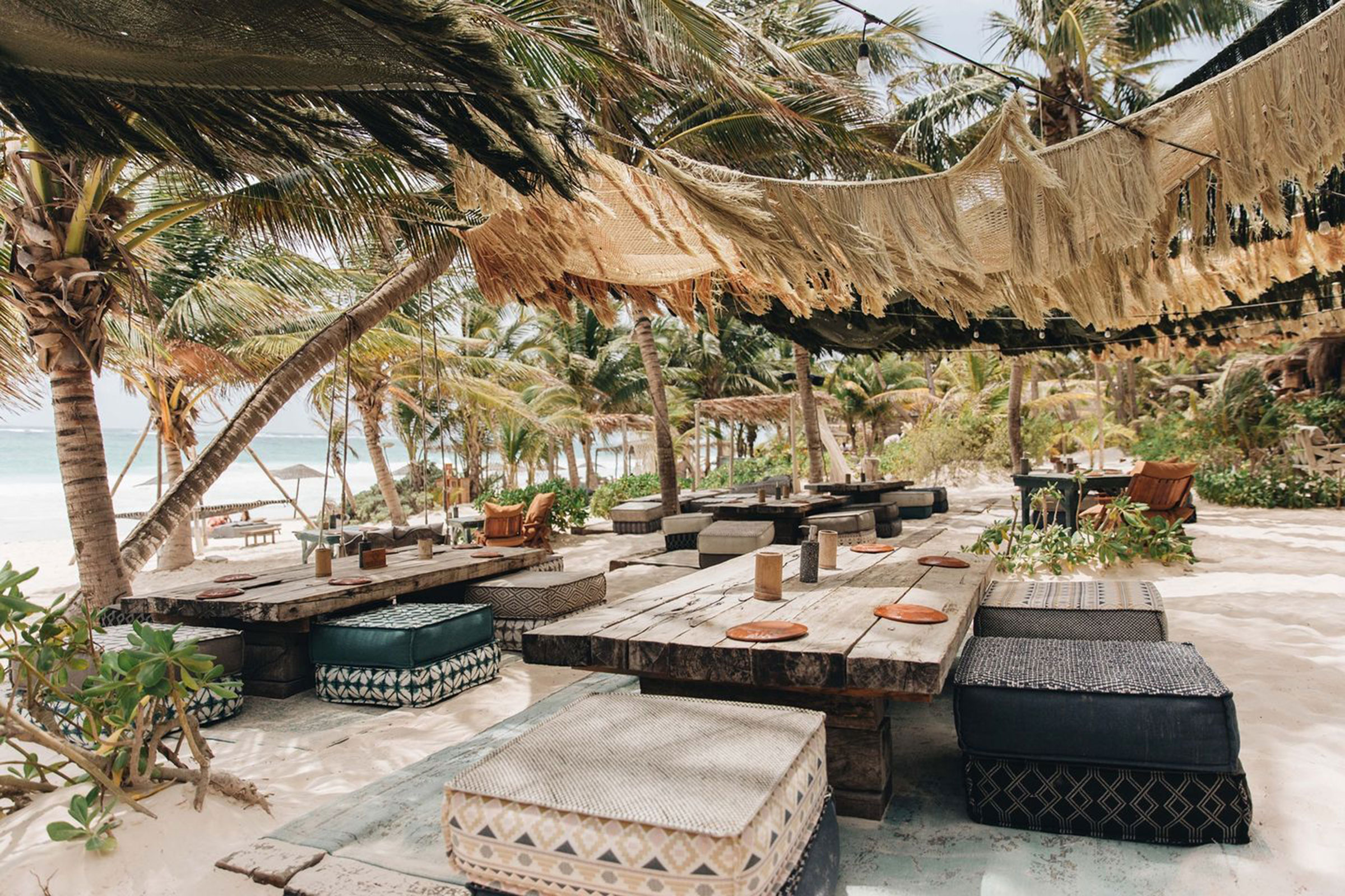 Here you will eat with your toes in the sand and your eyes on the sea, or around a long communal table celebrating togetherness and human warmth. La Popular is the best place, when seeking to dine al-fresco, literally with your feet in the sand; a beachside fish shack with a bohemian flair. - Secondary Image