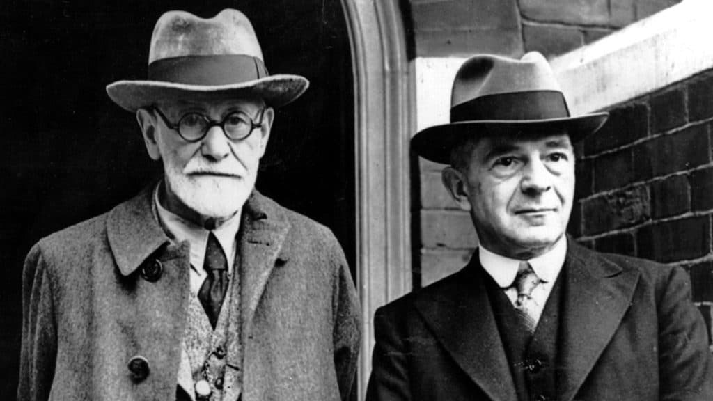 Sigmund Freud and Ernest Jones