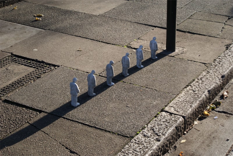 Isaac Cordal - Cement Eclipse