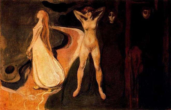 Edvard Munch - Woman in three stages (1895)