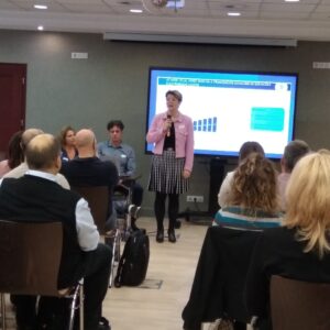 Sütő Ágnes, KiberPajzs társ-projektgazda előadása az Adókonferencia 2026 rendezvényen.