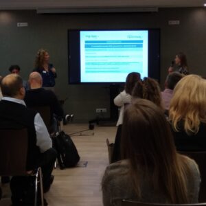 Sarkadi-Nagy Szilvia ügyvezető és Kovács Ildikó szakértő bér és TB-előadása az Adókonferencia 2026 rendezvényen.