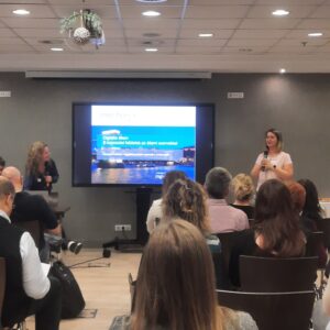 Baranyai Patrícia irodavezető előadása a Digitális Államról az Adókonferencia 2026 rendezvényen.