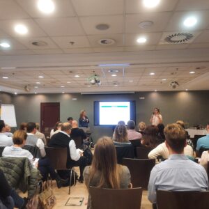 Baranyai Patrícia irodavezető előadása a Digitális Államról az Adókonferencia 2026 rendezvényen.