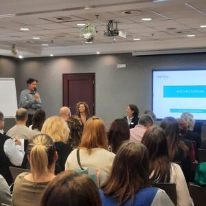 Kovács Zsófi adójogi szakjogász előadása az Adókonferencia 2026 rendezvényen.