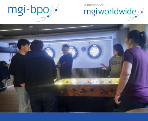 MGI-BPO csaptépítő a Manytime60-ban