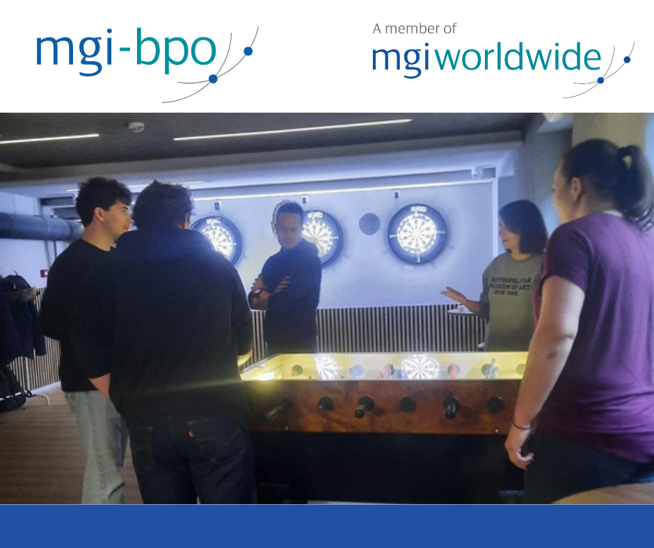 MGI-BPO csaptépítő a Manytime60-ban