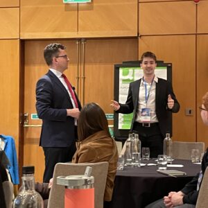 Balázs előadása az MGI Talent Meetingen.